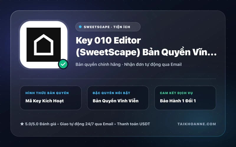 Key 010 Editor (SweetScape) Bản Quyền Vĩnh Viễn