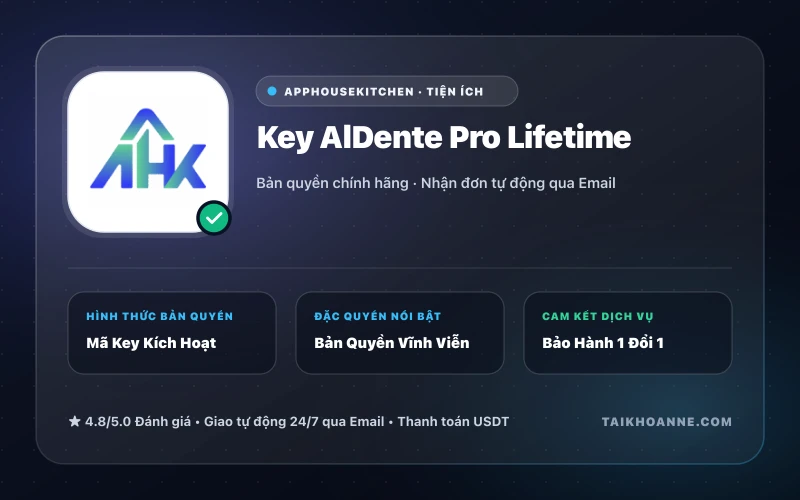 Key AlDente Pro Lifetime