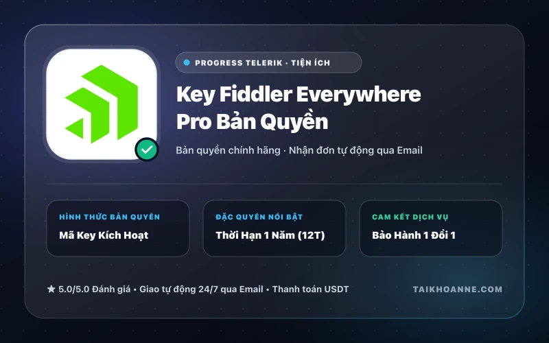 Key Fiddler Everywhere Pro Bản Quyền
