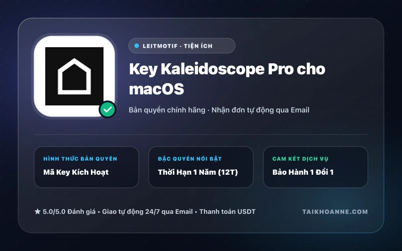 Key Kaleidoscope Pro cho macOS