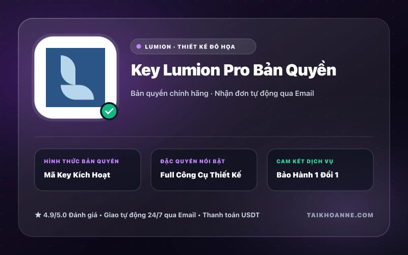 Key Lumion Pro Bản Quyền