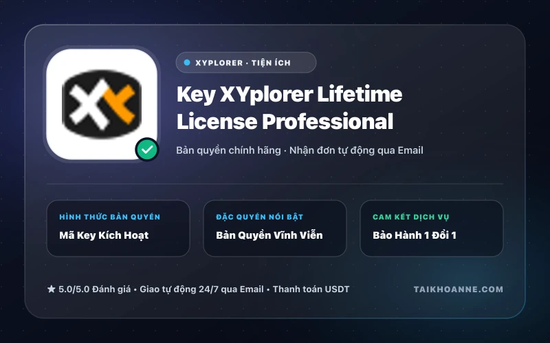 Key XYplorer Lifetime License Professional