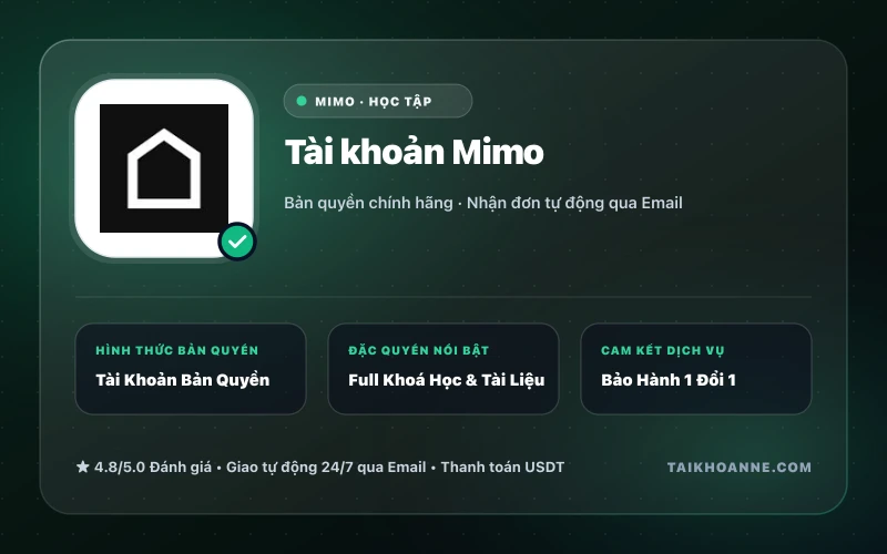 Tài khoản Mimo