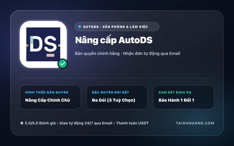 Nâng cấp AutoDS