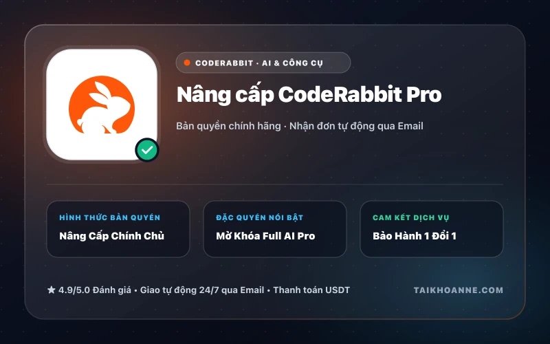 Nâng cấp CodeRabbit Pro