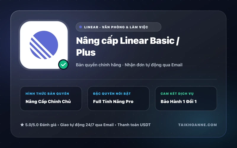 Nâng cấp Linear Basic / Plus