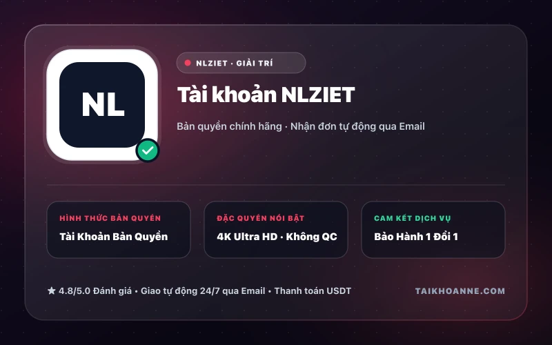 Tài khoản NLZIET