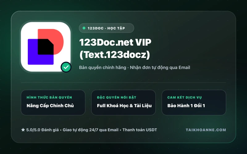 123Doc.net VIP (Text.123docz)