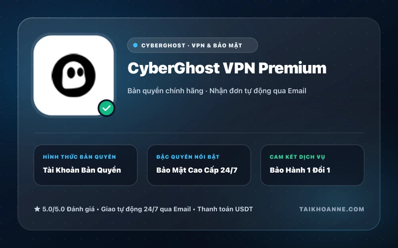 CyberGhost VPN Premium