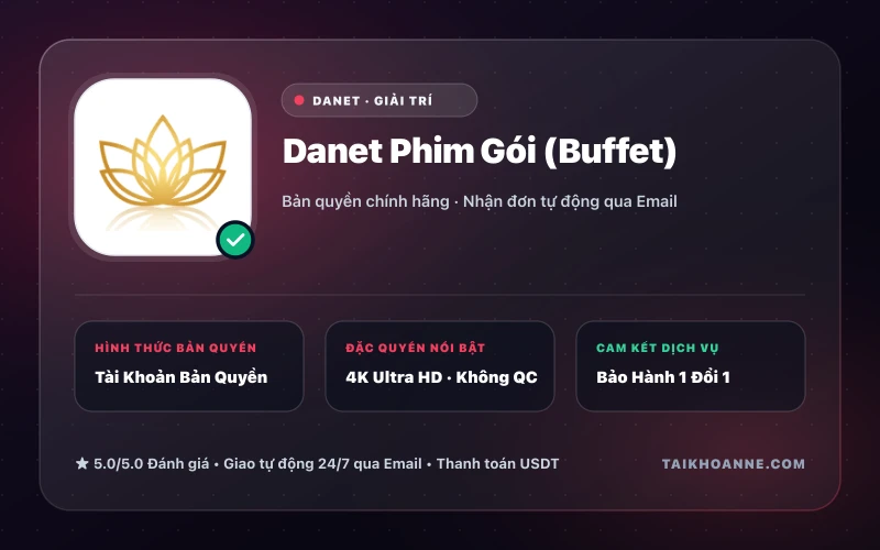 Danet Phim Gói (Buffet)