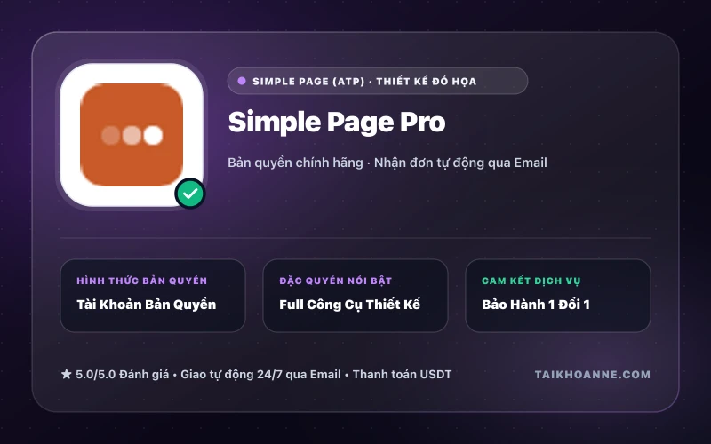 Simple Page Pro