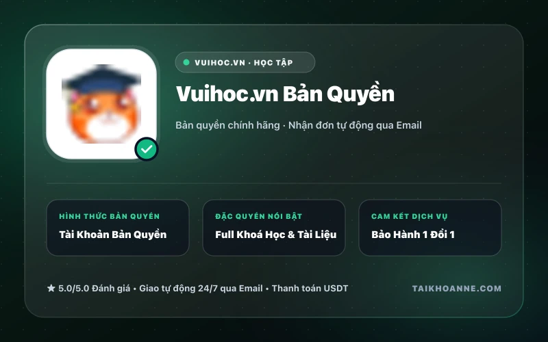 Vuihoc.vn Bản Quyền